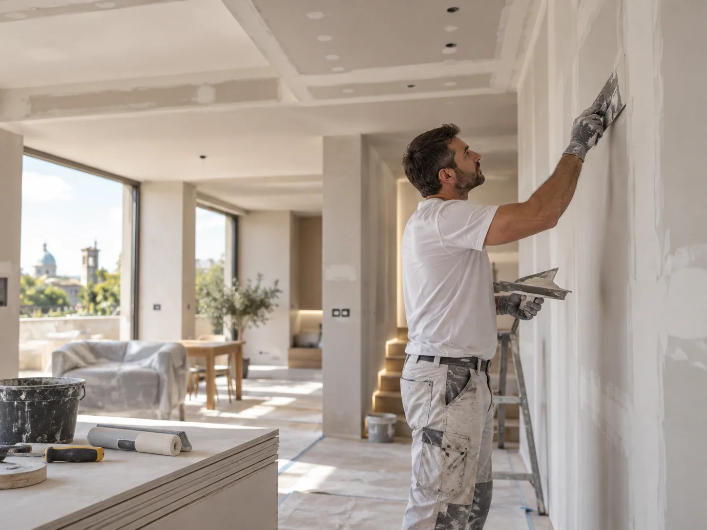Lavorazione in cartongesso